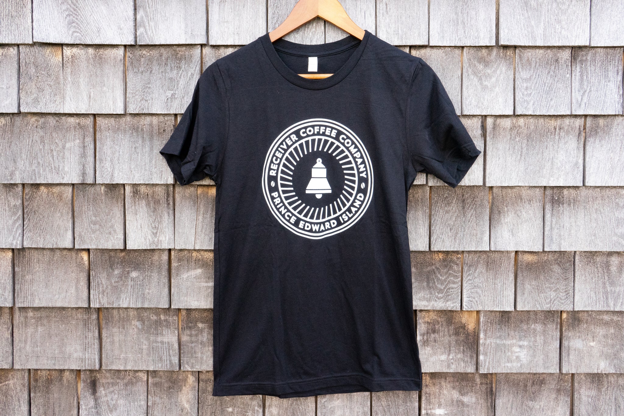 Receiver Coffee Logo Black T-Shirt