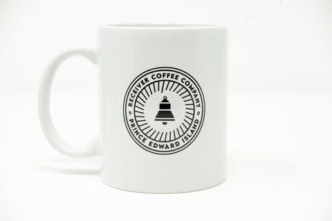 Receiver Coffee White Diner Mug