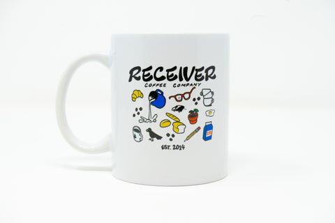 Receiver Coffee "Receiver Daze" Design Mug